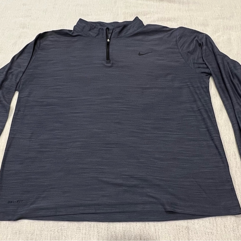 Nike Men's Long Sleeve Shirt - Dark Gray